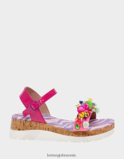 Betsey Johnson Kids Frank Pink Multi Shoes X2J0V4164 Betsey Johnson Jewelry