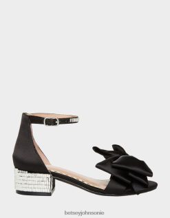 Betsey Johnson Kids Maddy Black Shoes X2J0V4189 Betsey Johnson Wedding Shoes