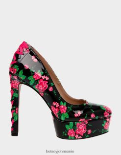 Betsey Johnson Women Bonnee Black Multi Shoes X2J0V4109 Betsey Johnson Ireland