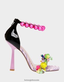 Betsey Johnson Women Clooney Pink Multi Shoes X2J0V498 Betsey Johnson Jewelry