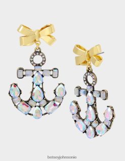 Betsey Johnson Women Cruise Control Anchor Drop Earrings Crystal Jewelry X2J0V4313 Betsey Johnson Ireland