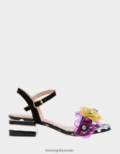 Betsey Johnson Women Dottee Black Multi Shoes X2J0V457 Betsey Johnson Wedding Shoes