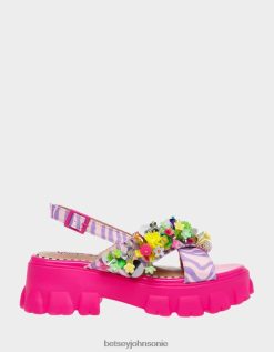 Betsey Johnson Women Frankee Pink Multi Shoes X2J0V4107 Betsey Johnson Jewelry