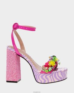 Betsey Johnson Women Jorden Pink Multi Shoes X2J0V482 Betsey Johnson Ireland