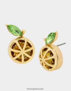 Betsey Johnson Women Lemon Drop Lemon Stud Earrings Yellow Jewelry X2J0V4346 Betsey Johnson Ireland