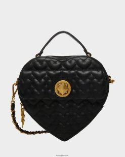 Betsey Johnson Women Oh My Heart Crossbody Black Accessories X2J0V4257 Betsey Johnson Jewelry