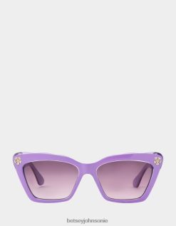 Betsey Johnson Women Petite Petals Sunglasses Purple Accessories X2J0V4382 Betsey Johnson Ireland