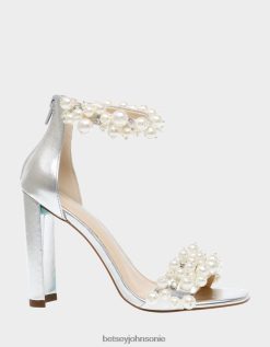 Betsey Johnson Women Sb-Fay Silver Shoes X2J0V417 Betsey Johnson Jewelry