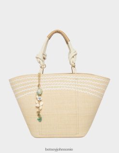 Betsey Johnson Women Shell Yeah Tote Natural Accessories X2J0V4248 Betsey Johnson Jewelry