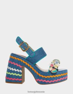 Betsey Johnson Women Shellie Denim Multi Shoes X2J0V488 Betsey Johnson Ireland