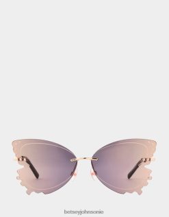 Betsey Johnson Women Take Flight Sunglasses Black Accessories X2J0V4371 Betsey Johnson Jewelry