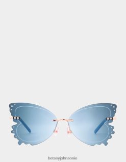 Betsey Johnson Women Take Flight Sunglasses Blue Accessories X2J0V4369 Betsey Johnson Wedding Shoes